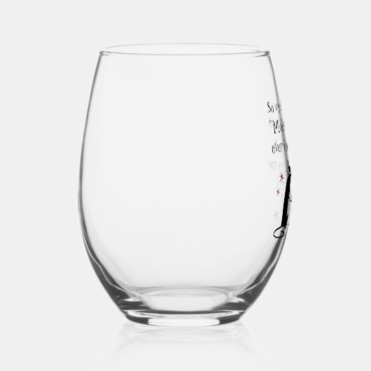 誰がこのモデレーションワインおもしろい引用文 ステムなしワイングラス (右)