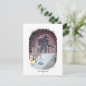 誰がこの靴を満たすだろう ポストカード (スタンド正面)