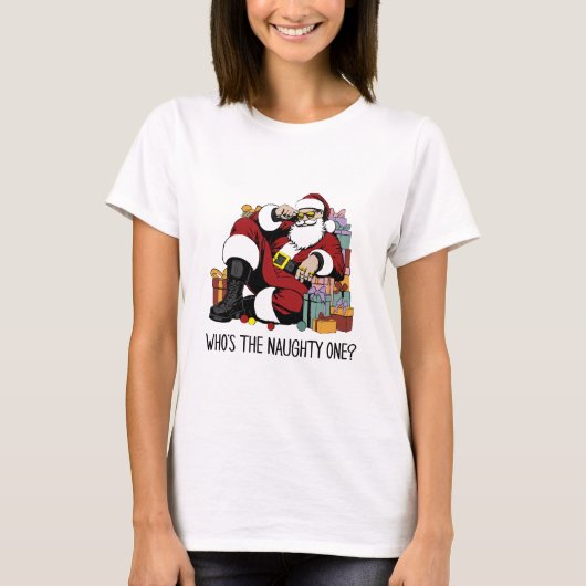 誰がやんちゃなの? Tシャツ (正面)