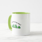 誰がカエルを放した? マグカップ (正面左)