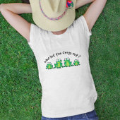 誰がカエルを放した? Tシャツ