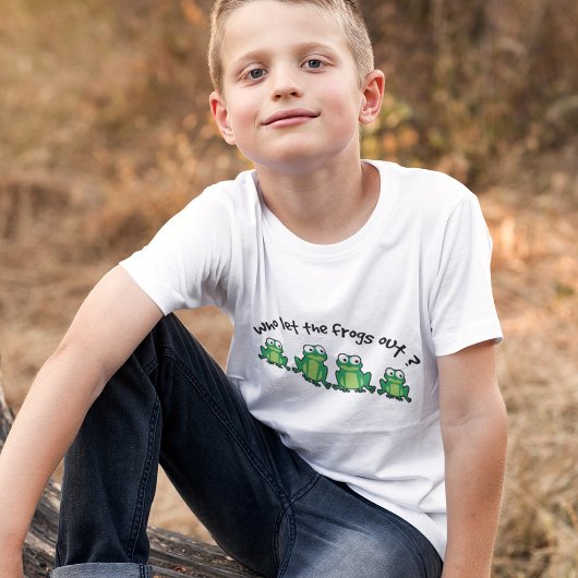 誰がカエルを放した？ Tシャツ