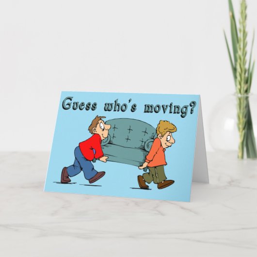 誰がカードを動かしているかカスタマイズ推測する 案内状 (正面)