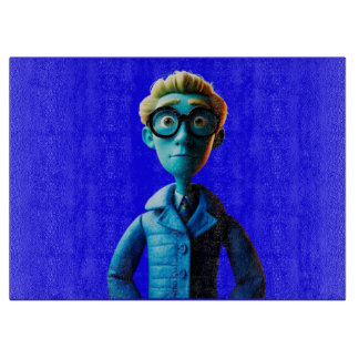 誰がガラスの切断ボードを見ている カッティングボード