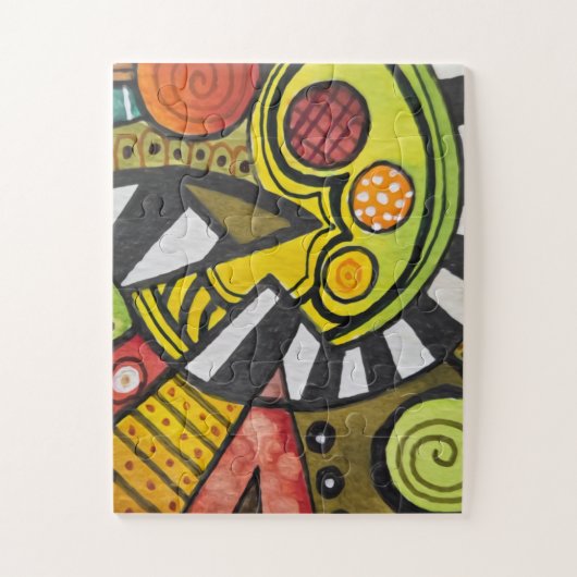 誰がキュービストのナイフでトマトを切った? ジグソーパズル (縦)