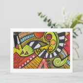 誰がキュービストのナイフでトマトを切った？ 招待状 (スタンド正面)