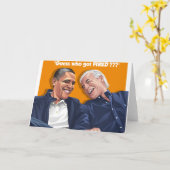 誰がクビ得だ？ カード (黄色い花)