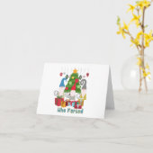 誰がクリスマスにオナラを出した? カード (黄色い花)