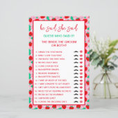 誰がゲームを言ったかを推測するイチゴの花嫁または花婿 (スタンド正面)