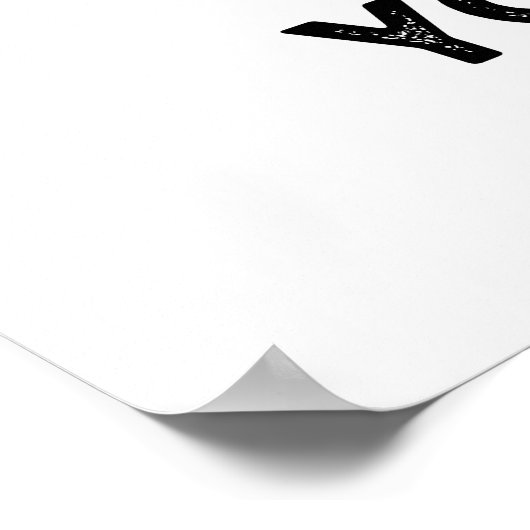 誰がゴミ箱を臭おもしろいわせる ポスター (角)