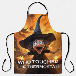 誰がサーモスタットに触れたの？ エプロン