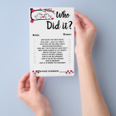 誰がシャワーゲームカードラブバード チラシ (ハンドル)