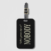 誰がストップだ？誰も ラゲッジタグ (正面縦)