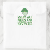 誰がダレプラーシャンを見て言うイーミーム ラウンドシール (バッグ)