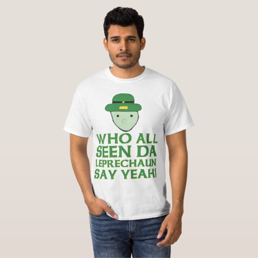 誰がダレプラーシャンを見て言うイーミーム Tシャツ (正面フル)