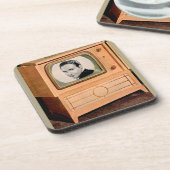 誰がテレビに映ってる？ コースター (左側)