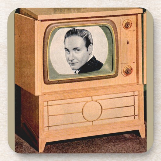 誰がテレビに映ってる？ コースター (正面)