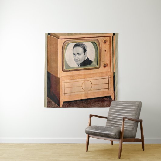 誰がテレビに映ってる? タペストリー (インサイチュ)