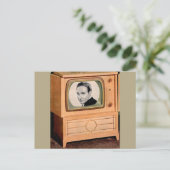 誰がテレビに映ってる？ ポストカード (スタンド正面)