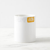 誰がトランプに勝ったか知っている私の大統領 コーヒーマグカップ (中央)