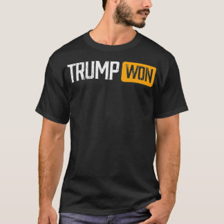 誰がトランプに勝ったか知っている私の大統領 Tシャツ