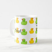 誰がパパになるって思う?コーヒーマグ コーヒーマグカップ (正面左)