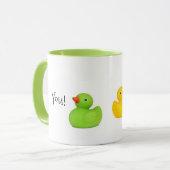 誰がパパになるって思う?コーヒーマグ マグカップ (正面左)