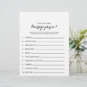 誰がパパのフレーズを終わらせることができる赤ちゃんシャワーゲーム (スタンド正面)