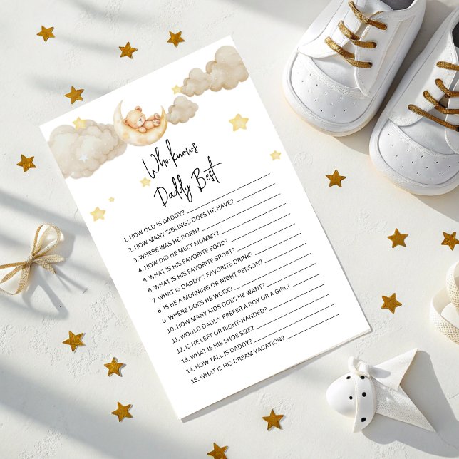 誰がパパの赤ちゃん最高のシャワーゲームを知っている (クリエイターアップロード済み)