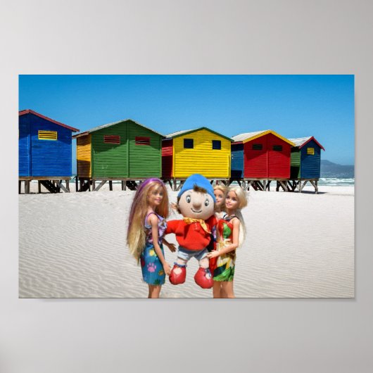 誰がビーチを拾ったか見て。 ポスター (正面)