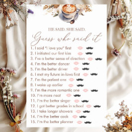 誰がビール醸造のブライダルシャワーゲーム