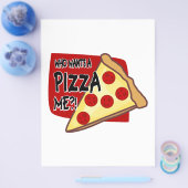 誰がピザを私に欲しい?! チラシ (シングル)