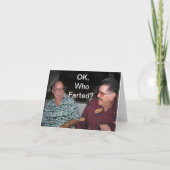 誰がファルトした？ カード (正面)