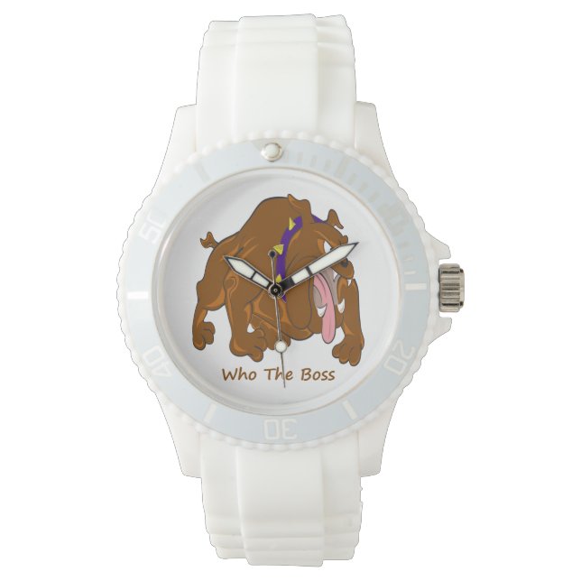 誰がボス 腕時計 (正面)