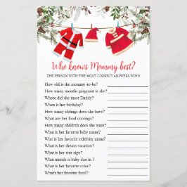 誰がママのクリスマス最高のゲームを知っている