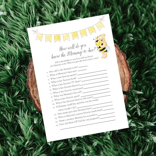 誰がママのゲームになるゲームのテディベアのカードを知っている プログラム