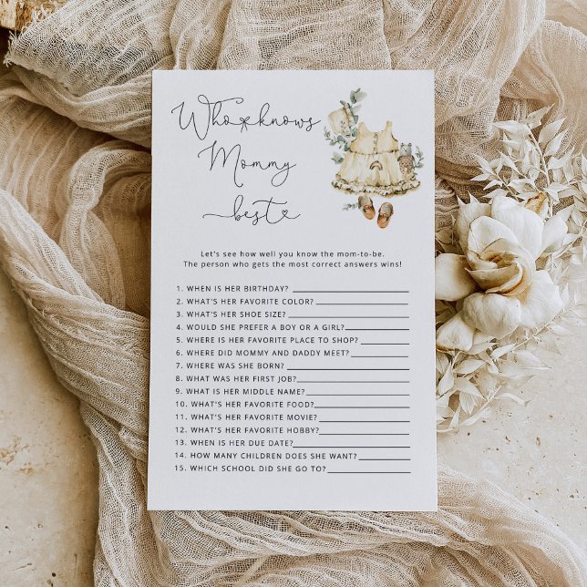 誰がママのシャワー最高のゲームを知る (クリエイターアップロード済み)