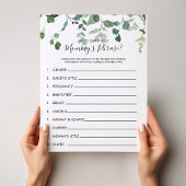 誰がママのフレーズを終わらせることができる赤ちゃんシャワーゲーム