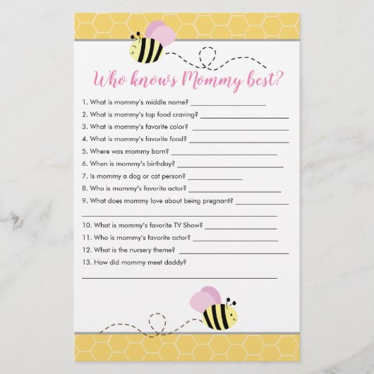 誰がママの最高ののまわりにシャワーのゲームを知っている (正面)