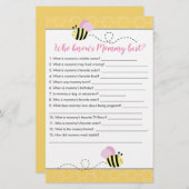 誰がママの最高ののまわりにシャワーのゲームを知っている (正面/裏面)