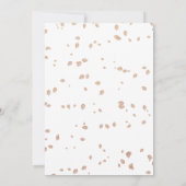 誰がママの最高の秋の赤ちゃんシャワーのゲームを知っている 招待状 (裏面)