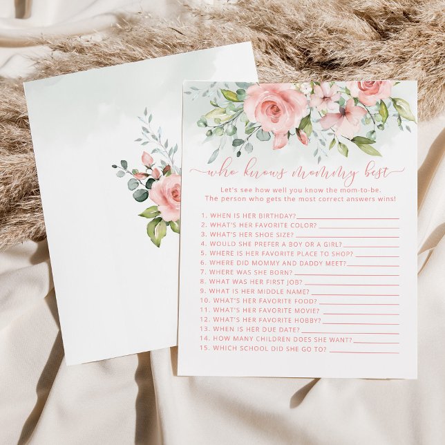 誰がママの最高の赤面ピンクのユーカリのゲームを知っている (クリエイターアップロード済み)