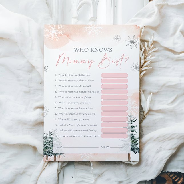 誰がママの赤最高のちゃんシャワーのゲームを知っている (クリエイターアップロード済み)