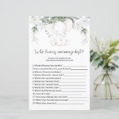 誰がママの赤最高のちゃんシャワーのゲームを知っている (スタンド正面)