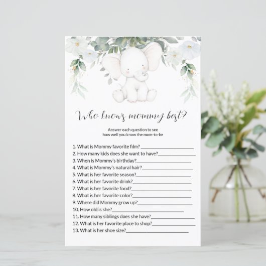 誰がママの赤最高のちゃんシャワーのゲームを知っている (スタンド正面)