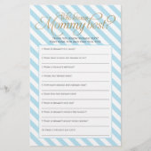 誰がママの赤最高のちゃんシャワーのゲームを知っている チラシ (正面)