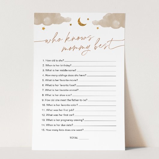 誰がママの輝く星最高のの赤ん坊シャワーを知っている