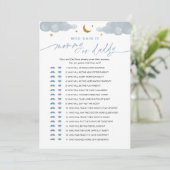 誰がママまたはパパのベビーゲームtwinkleスターと言った 招待状 (スタンド正面)