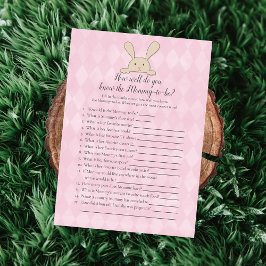 誰がママを一番よく知っている？ ゲーム 招待状