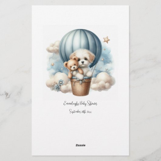 誰がママ赤ちゃん最高のシャワーゲームカードを知っている 便箋 (裏面)